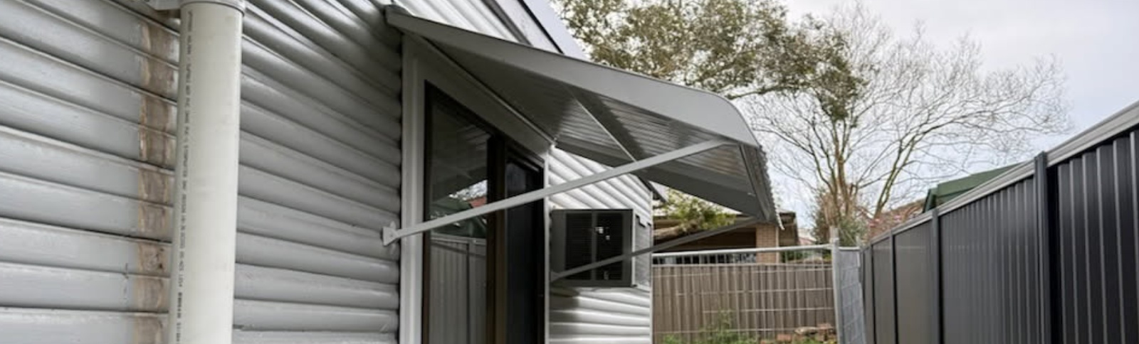 steel awnings